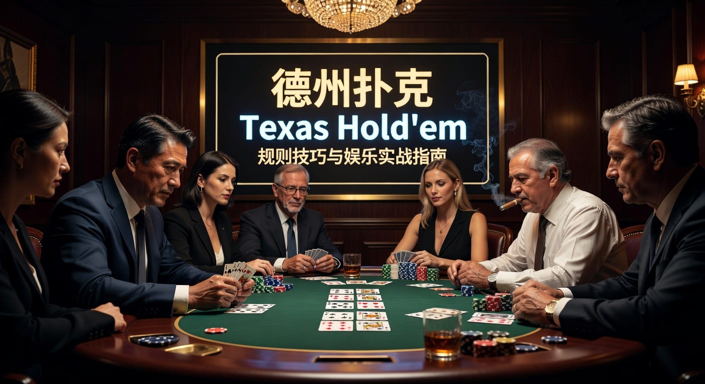 德州扑克 texas hold'em 入门规则与实战思路