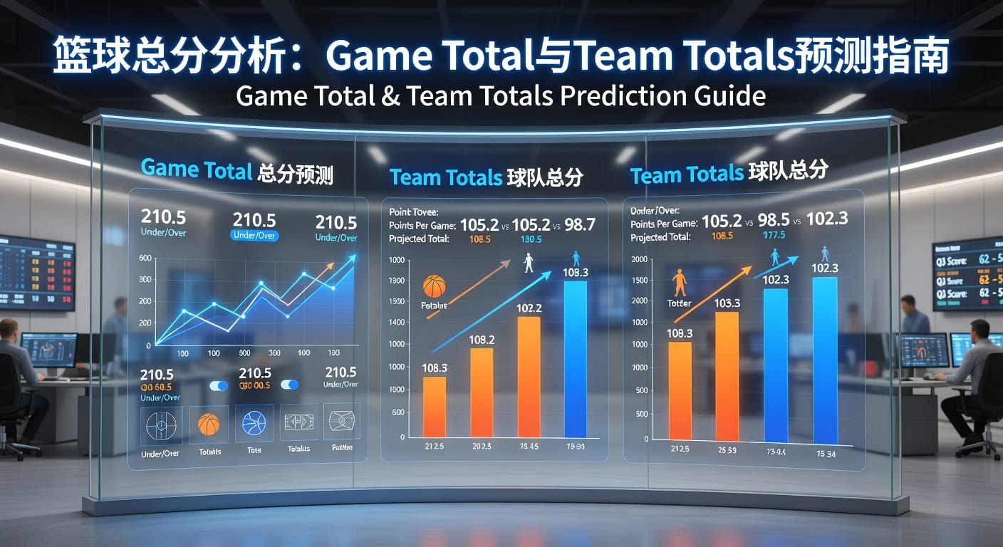 篮球总分 game total team totals 与 Team Totals 读盘指南