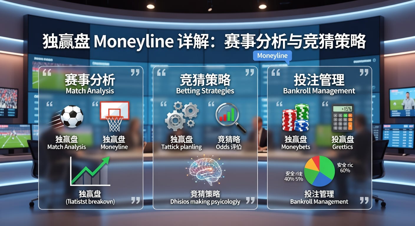 独赢盘 moneyline：J9体育娱乐官网实战判断框架